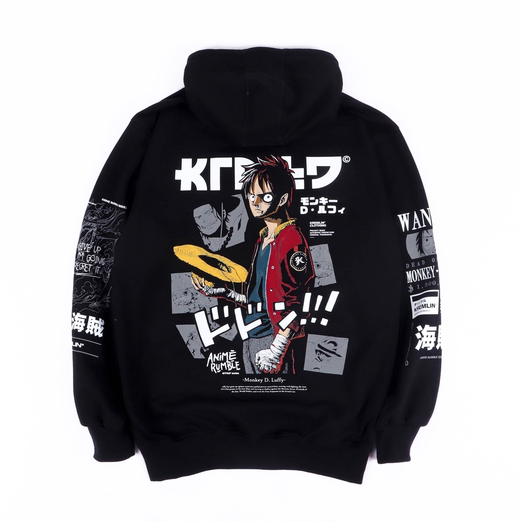 KREMLIN Anime Rumble Pullover Hoodie - Monkey D. Luffy