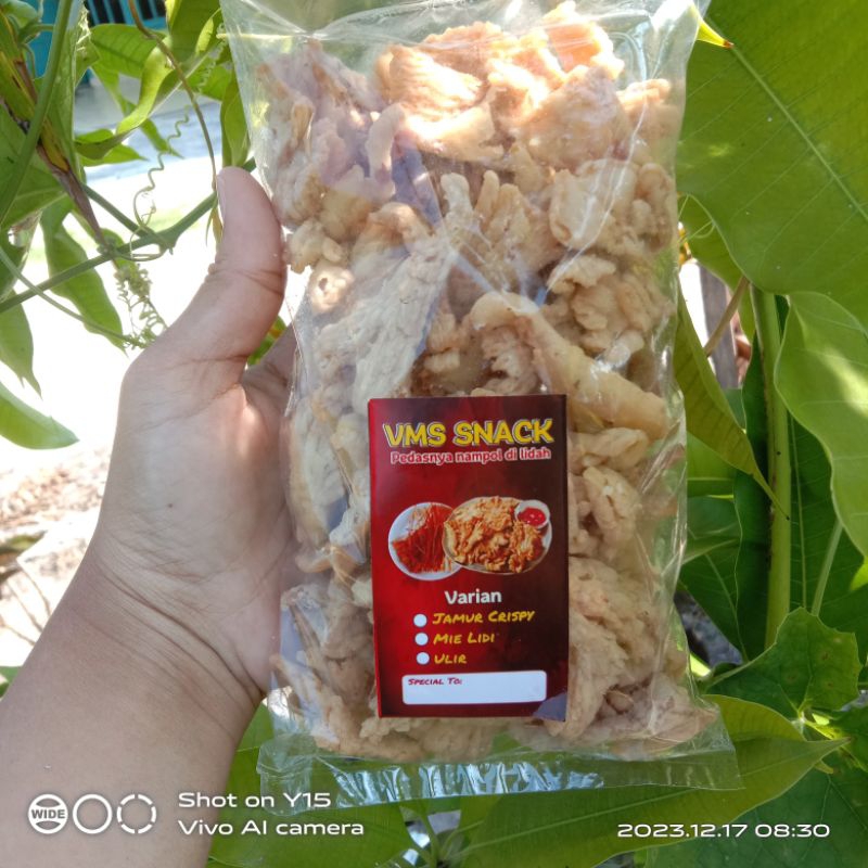 

kripik jamur tiram 100gr