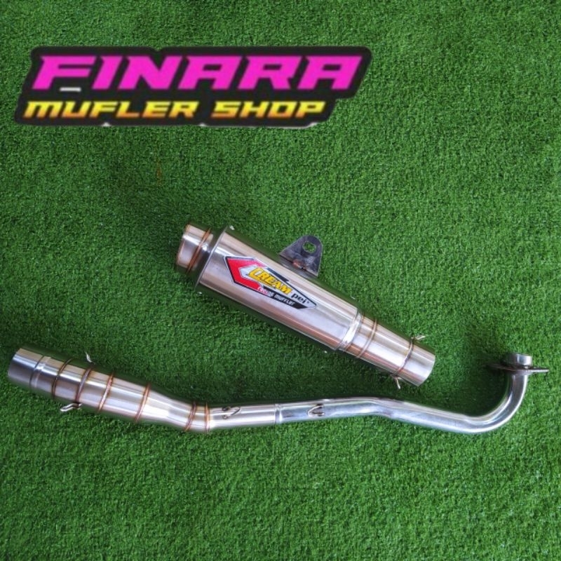 Knalpot Creampie Mp2 Cp3 Jupiter z, Vega r, Revo, absolut revo, supra fit, supra x, karisma, legenda