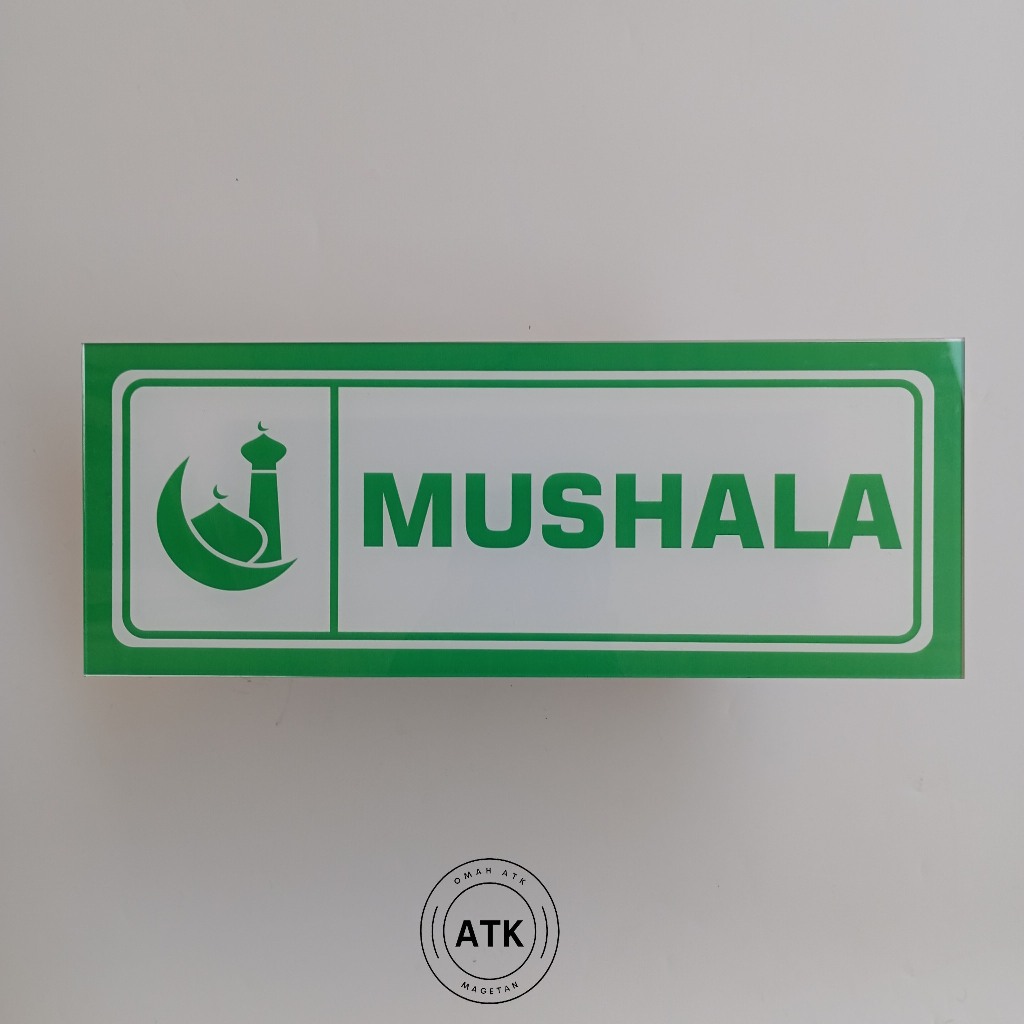 

Akrilik Tempat Mushala - Tempat Ibadah - Masjid