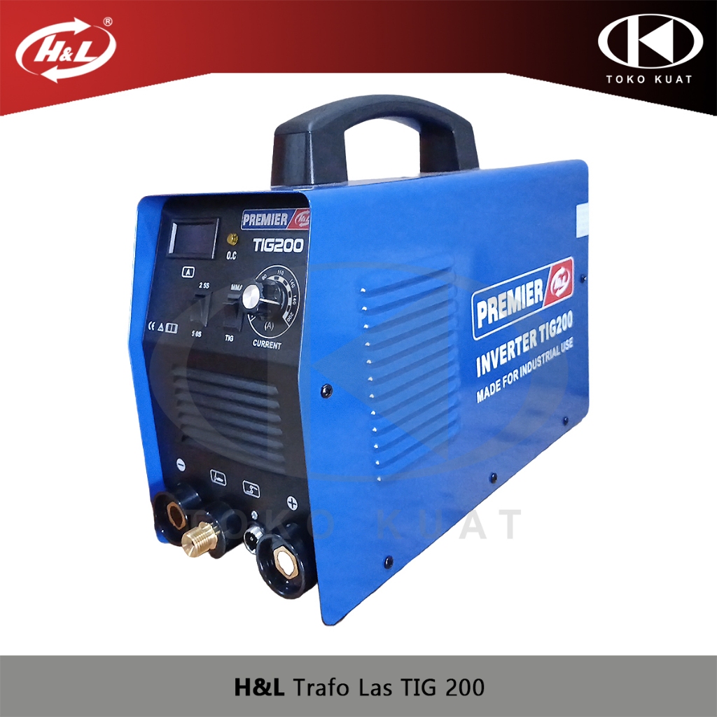 H&L Trafo Las Argon TIG 200 / HL Mesin Las Inverter Listrik