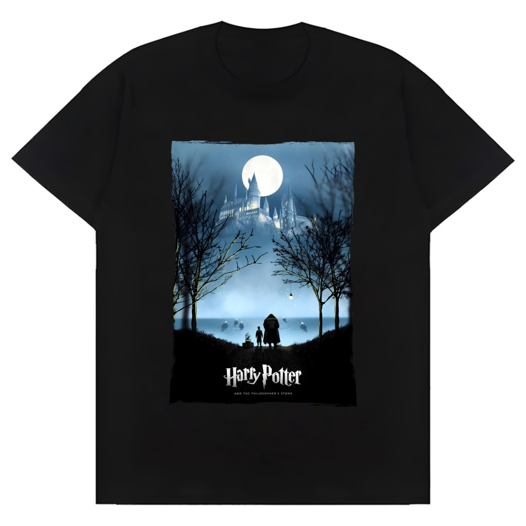 Kaos Harry Potter and the Sorcerer's Stone T-Shirt Harry Potter Premium
