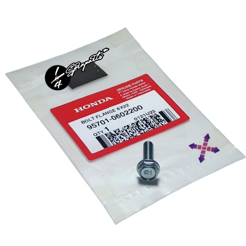Baut Cover Mesin Vario/ Bolt Flange 6x22 Original