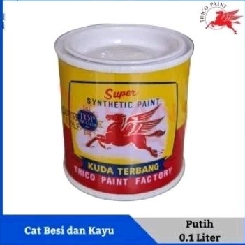 CAT KAYU BESI KUDA TERBANG KALENG KECIL 0.1 LITER 100ML