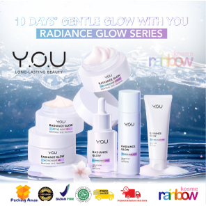 YOU Radiance Glow Paket Skincare Varian Lengkap | Illuminating serum | Purrifying facial foam | Adva