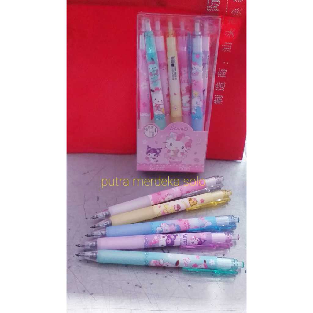 

Pensil Eternal Abadi Tak Bisa Habis / Pensil Magic Klik / Pensil Ajaib Fancy Hello Kitty Kuromi