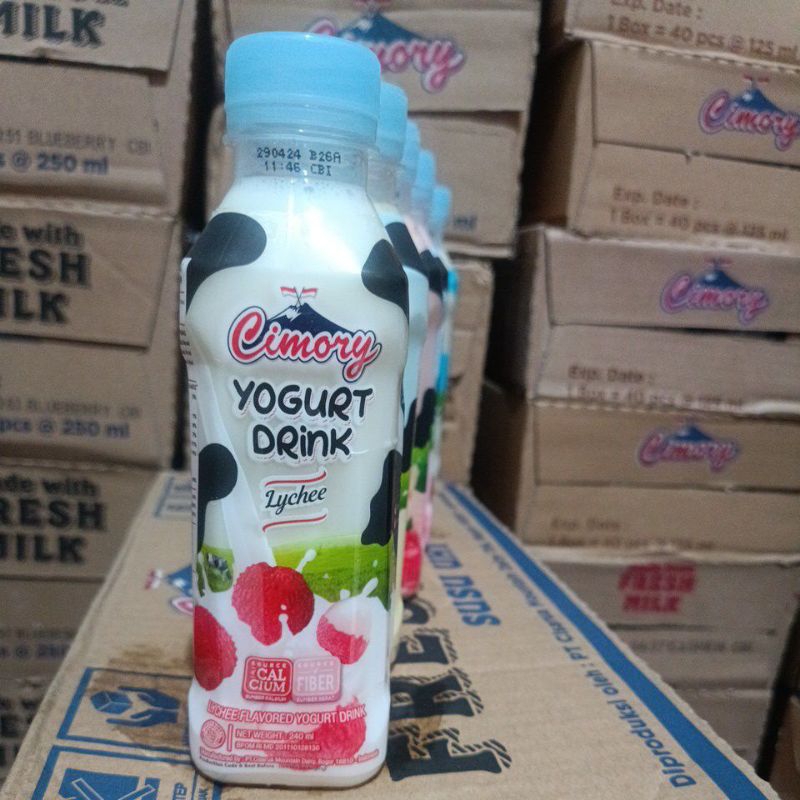 

Cimory yogurt drink lychee 240ml bisa ekspedisi