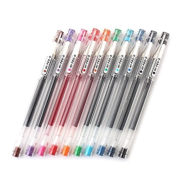 

Pen Hitec Pilot Warna Warni 0.25 dan 0.3