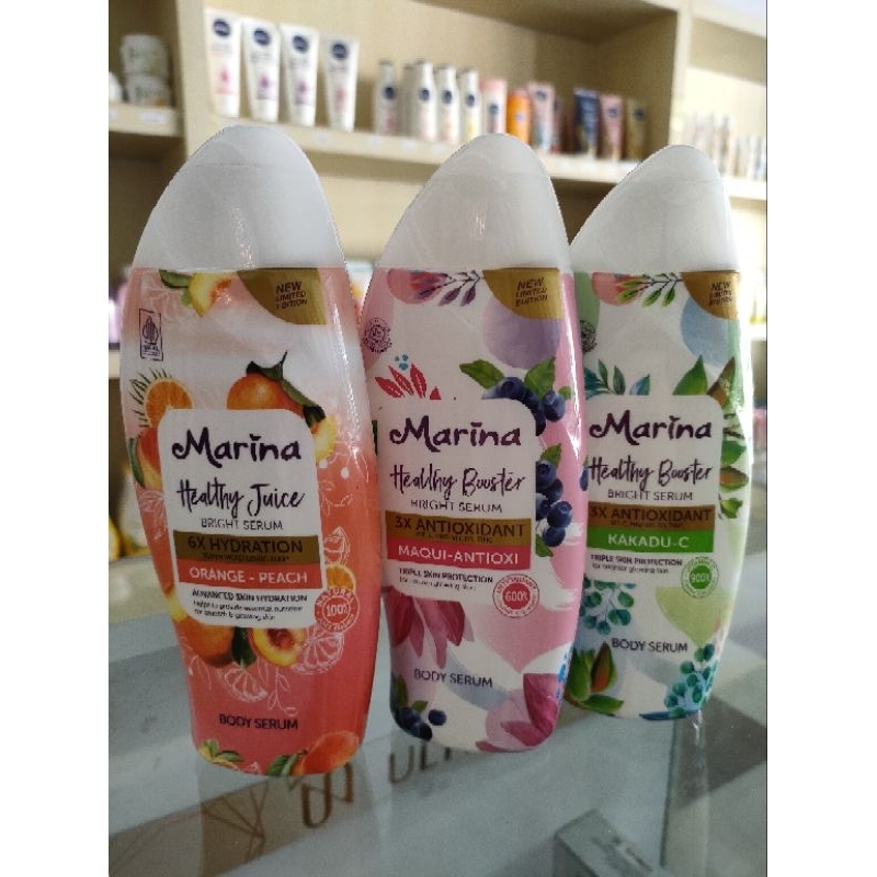 Marina Body Serum/Marina Healthy Booster/Marina Healthy Juicy/Marina Body Lotion