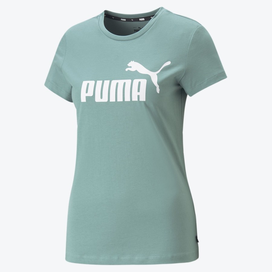 KAOS CASUAL PUMA ESS Logo Tee (s) Adriatic WOMEN 586775 84