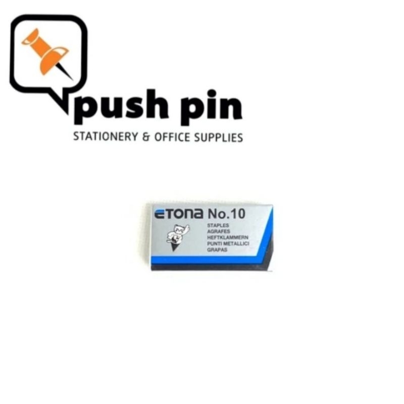 

Etona Staples / Isi Stapler No.10