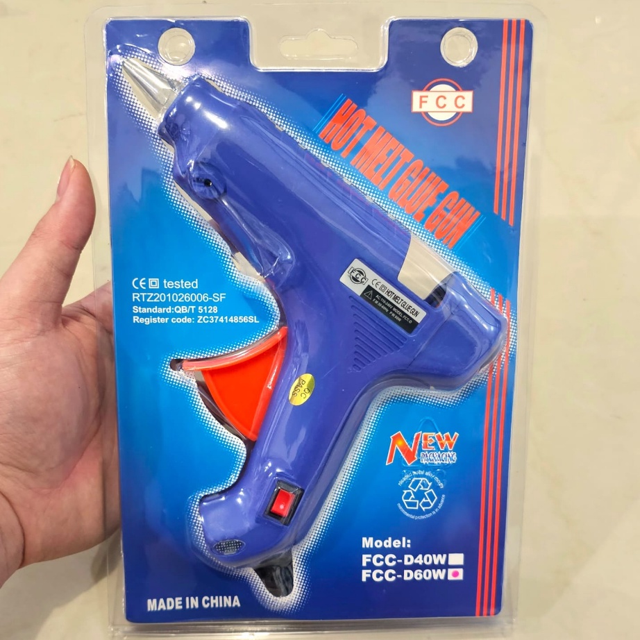 

Lem TembakGlue Gun Besar FCC 6 Watt OnOff var