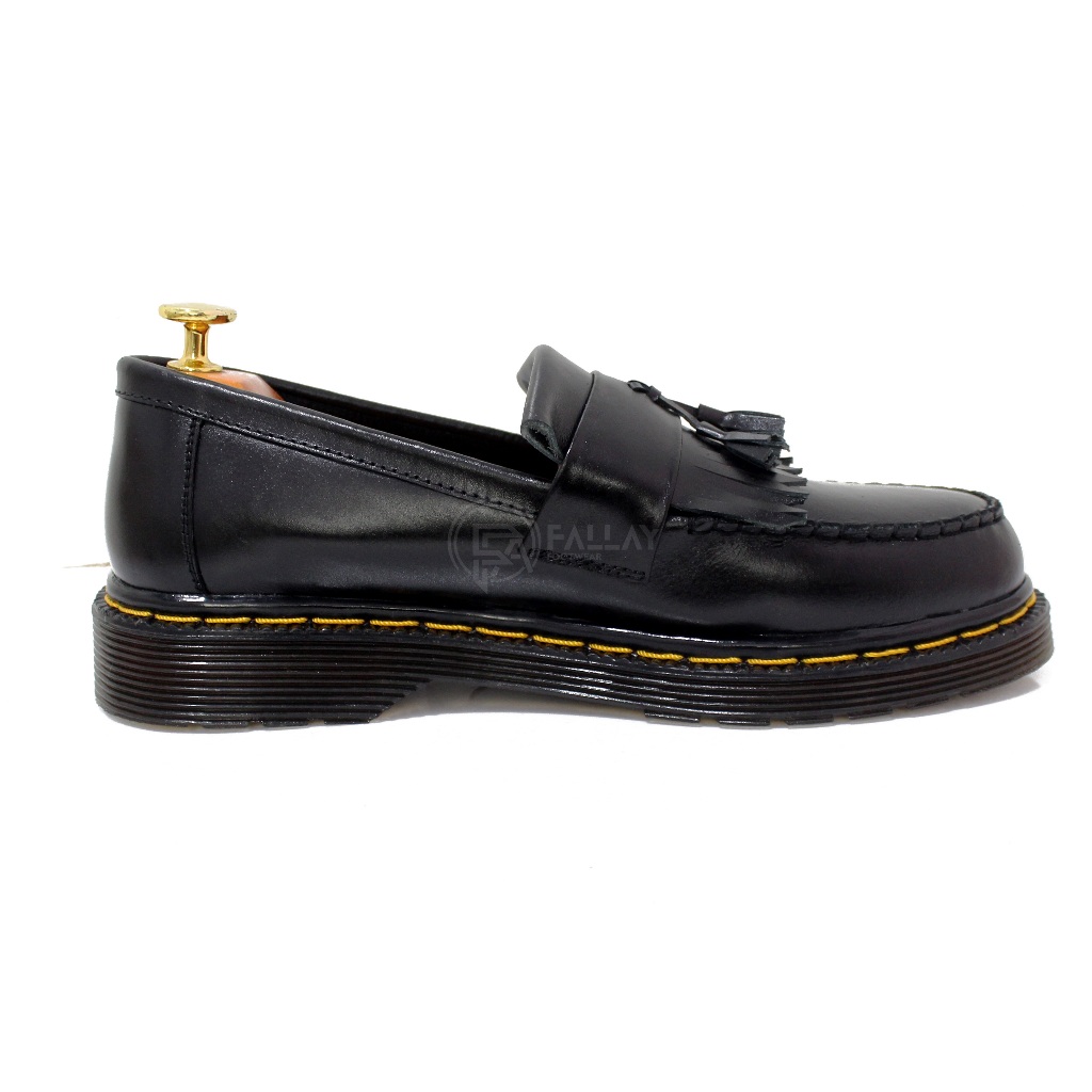 FALLAY WANGSA - Sepatu Loafers Tassel Pria Kulit Original