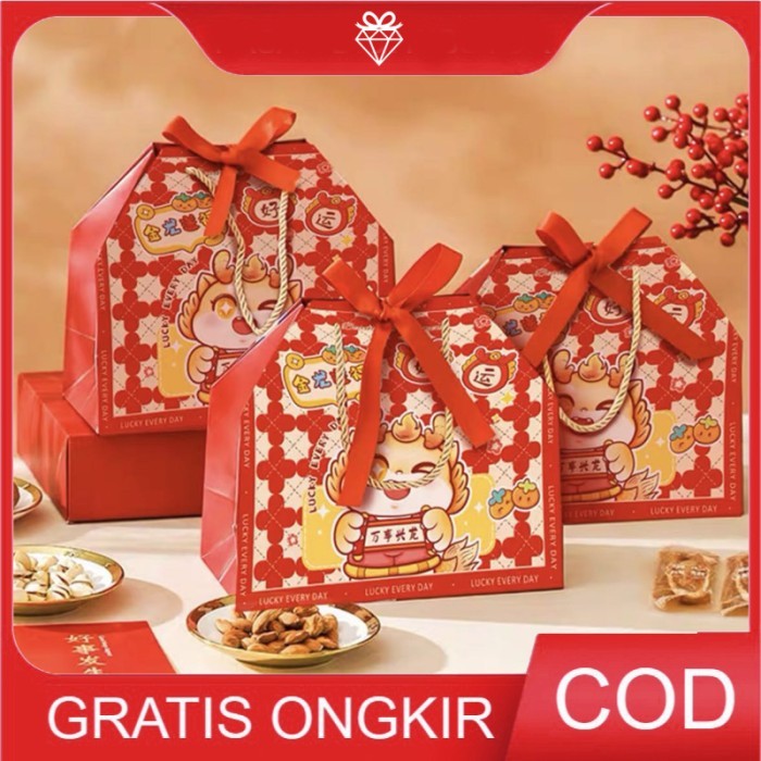 

Giftbox Imlek Dragon - Paperbag Imlek Naga - Acc CNY GB231