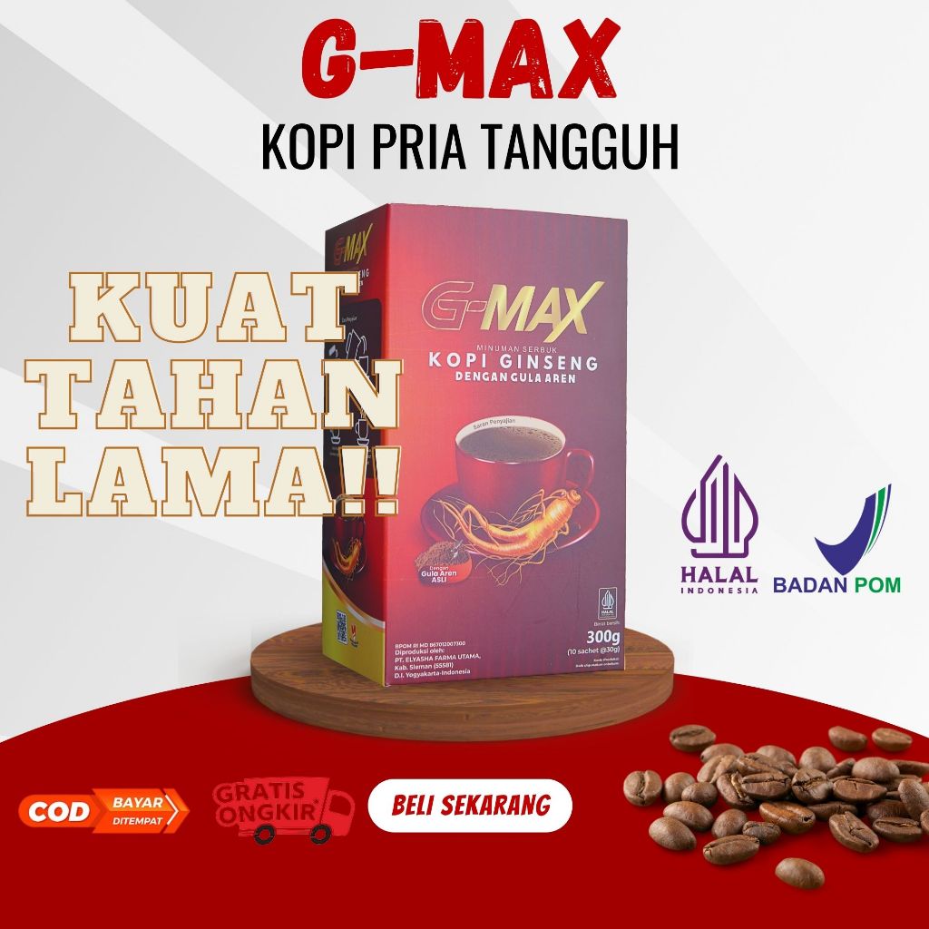 

OBAT KUAT TAHAN LAMA KETANGKASAN PRIA BPOM KOPI GMAX PRIVASI AMAN