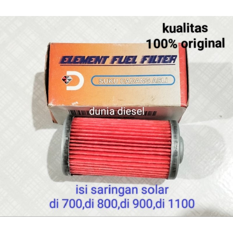 isi saringan solar DIAMOND di 700 di 800 di900 di1100 ASLI mesin diesel element fuel filter di700 di