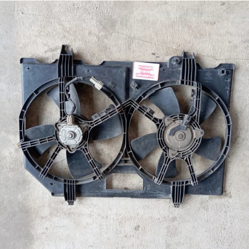 Extra Fan Radiator dan AC lengkap Rumah motor dinamo dan kipas Nissan Serena C24 Xtrail x-trail t30 