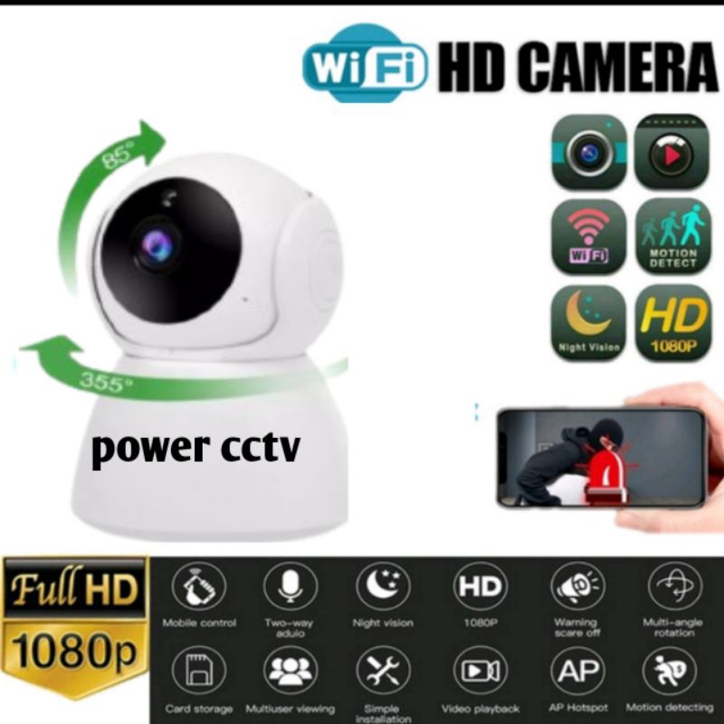 IP CAMERA CCTV SNOWMAN KABEL LAN V380 MOTION TRACKING DI JAMIN KUALITAS JERNIH