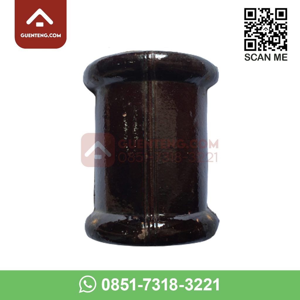 Nok Genteng Keramik Jatiwangi Morando Glazur Brown