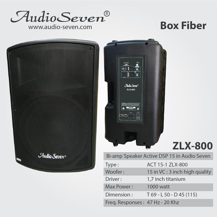 SPEAKER AKTIF AUDIO SEVEN 15-1 ZLX 800 / ZLX800 ORIGINAL 15INCH