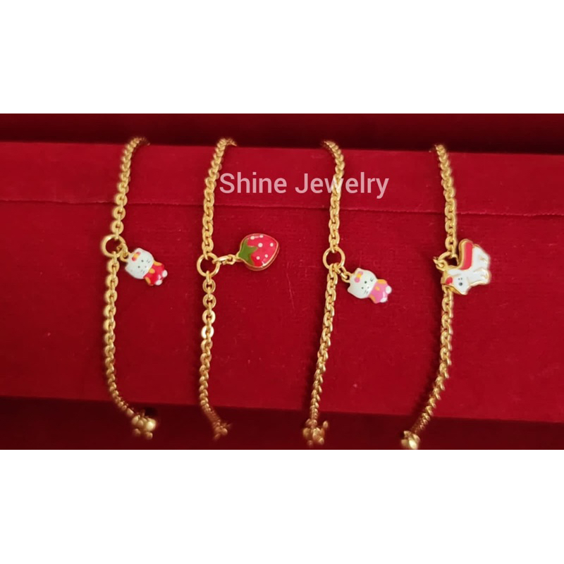 Gelang 2gram emas muda