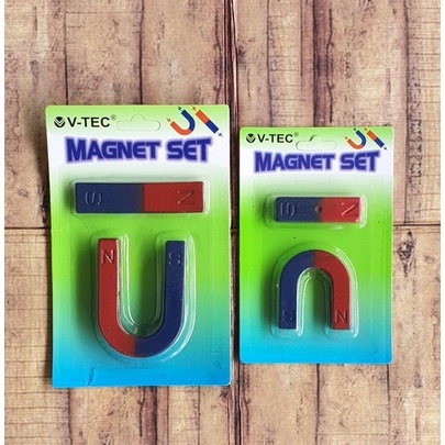 VTEC Magnet U dan Batang - Magnet Set V Tec Kecil Besar