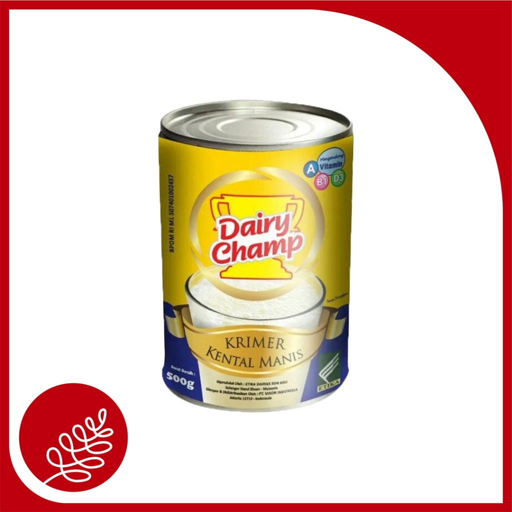 

Krimer Kental Manis Dairy Champ 480gr | Krimer Kenal Manis | Topping Minuman