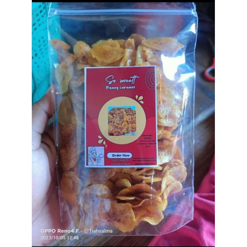 

pisang karamel