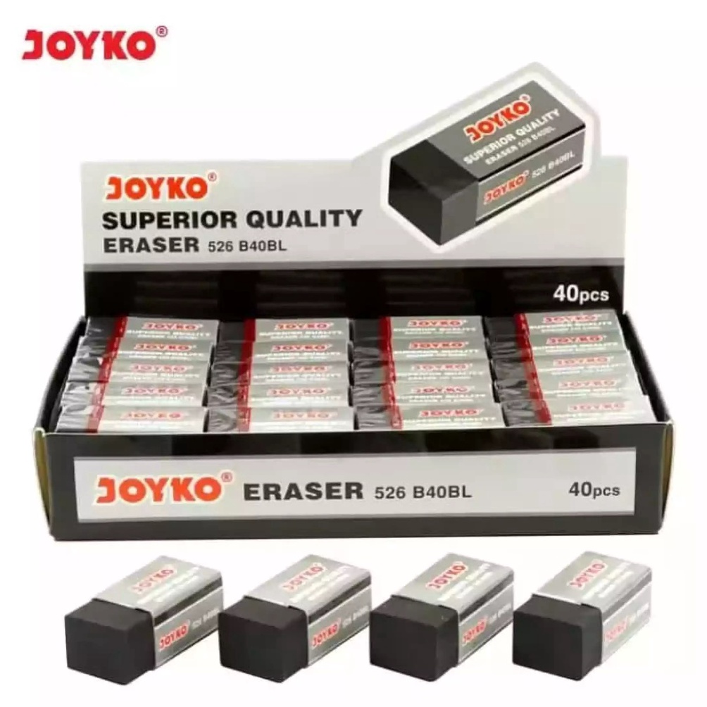 

Murah PAMPenghapus Stip Joyko Hitam Kecil 4PCS LY