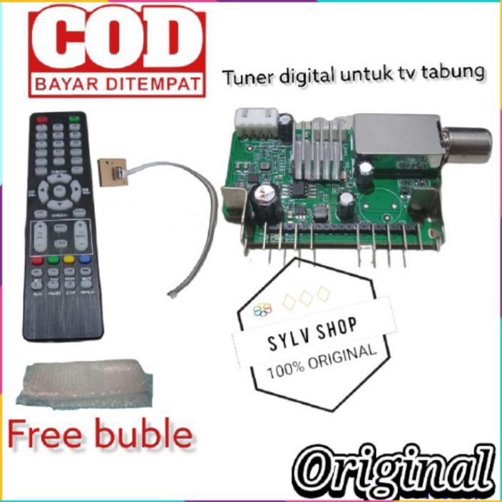 Desain terkini untuk kepribadian Anda TUNER digital tv tabung untuk mesin tv china Lcd Led universal