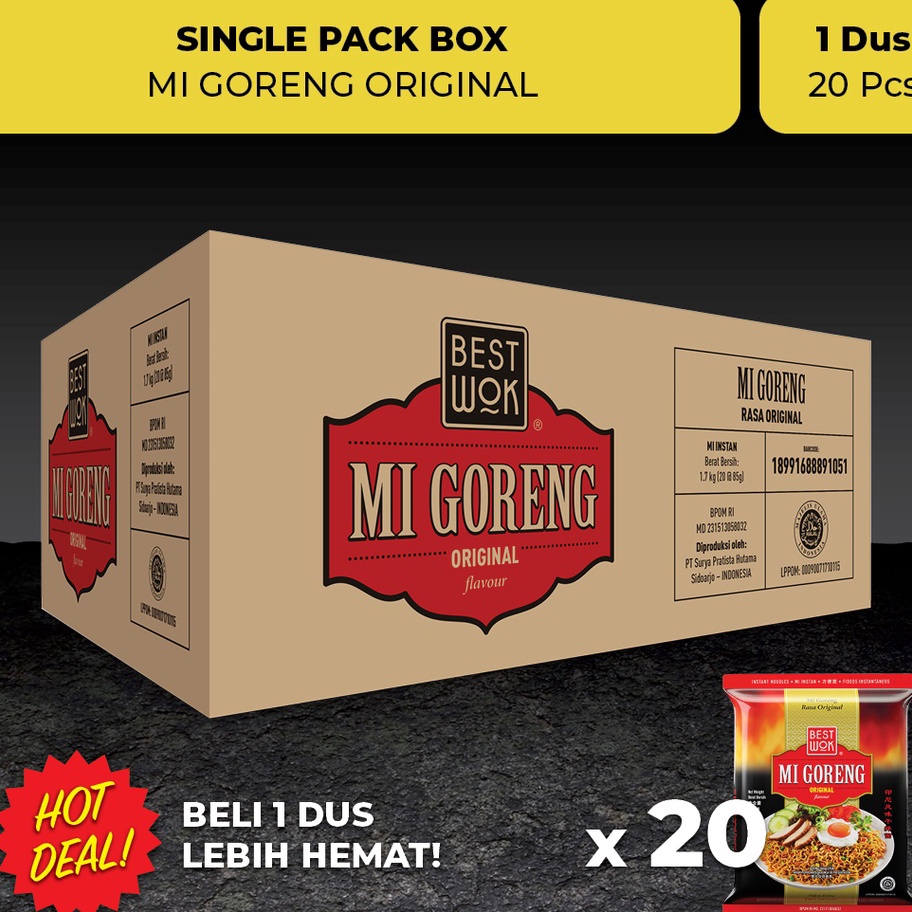 

ORIGINAL Best Wok Mi Goreng Original Dus 2 pcs