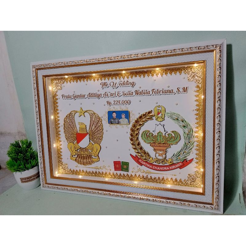 Mahar Logo TNI AD / Mahar pernikahan Logo /Mahar TNI / Mahar pernikahan TNI Best seller