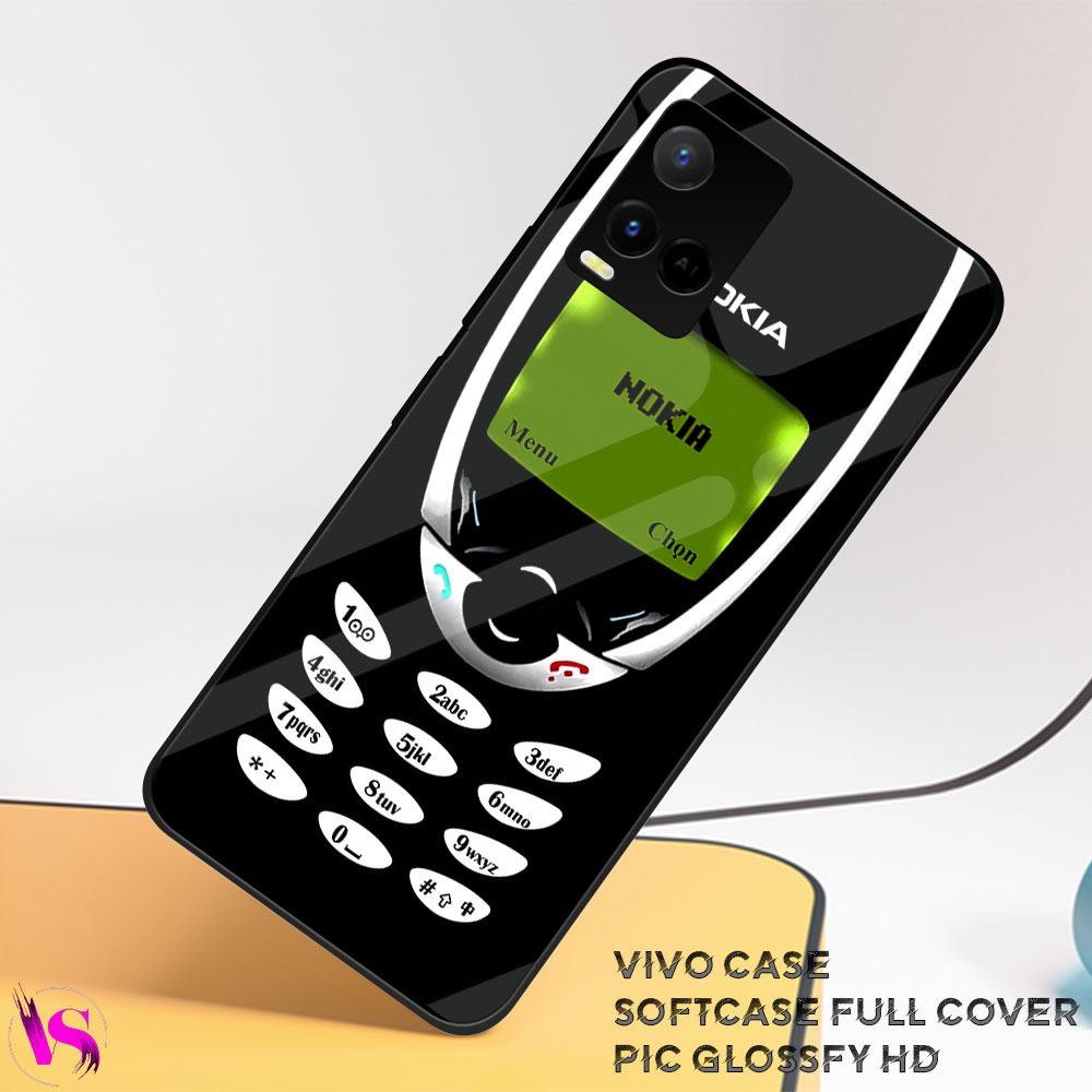 Softcase Kilau Vivo Y21 Y21S Y21A Y21T Y33S |VN36| Casing Kilau Silikon Hp Karet Lentur Silikon Mika