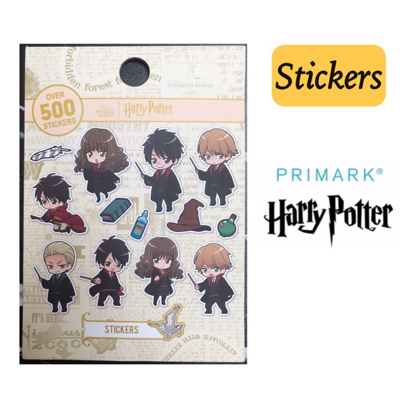 

PRIMARK X HARRY POTTER STICKERS BOOK