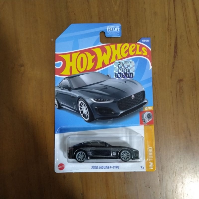 hotwheels ths jaguar f type factory sealed 2022