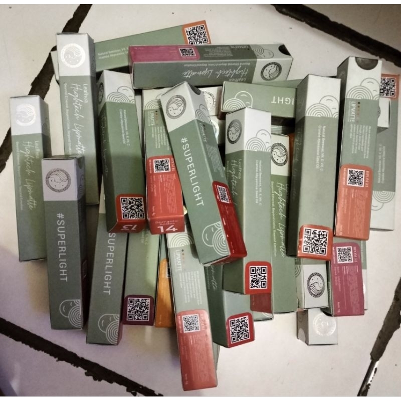 LippmatteLeafhea1paket+Pin