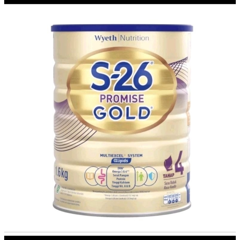 S-26 Promise Gold Tahap 4 1600gr /S26 Promise Tahap 4 Gold 1600gr (Free Bubble + Dus )