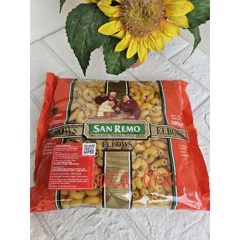 

Pasta San Remo Elbows Macaroni 500gr