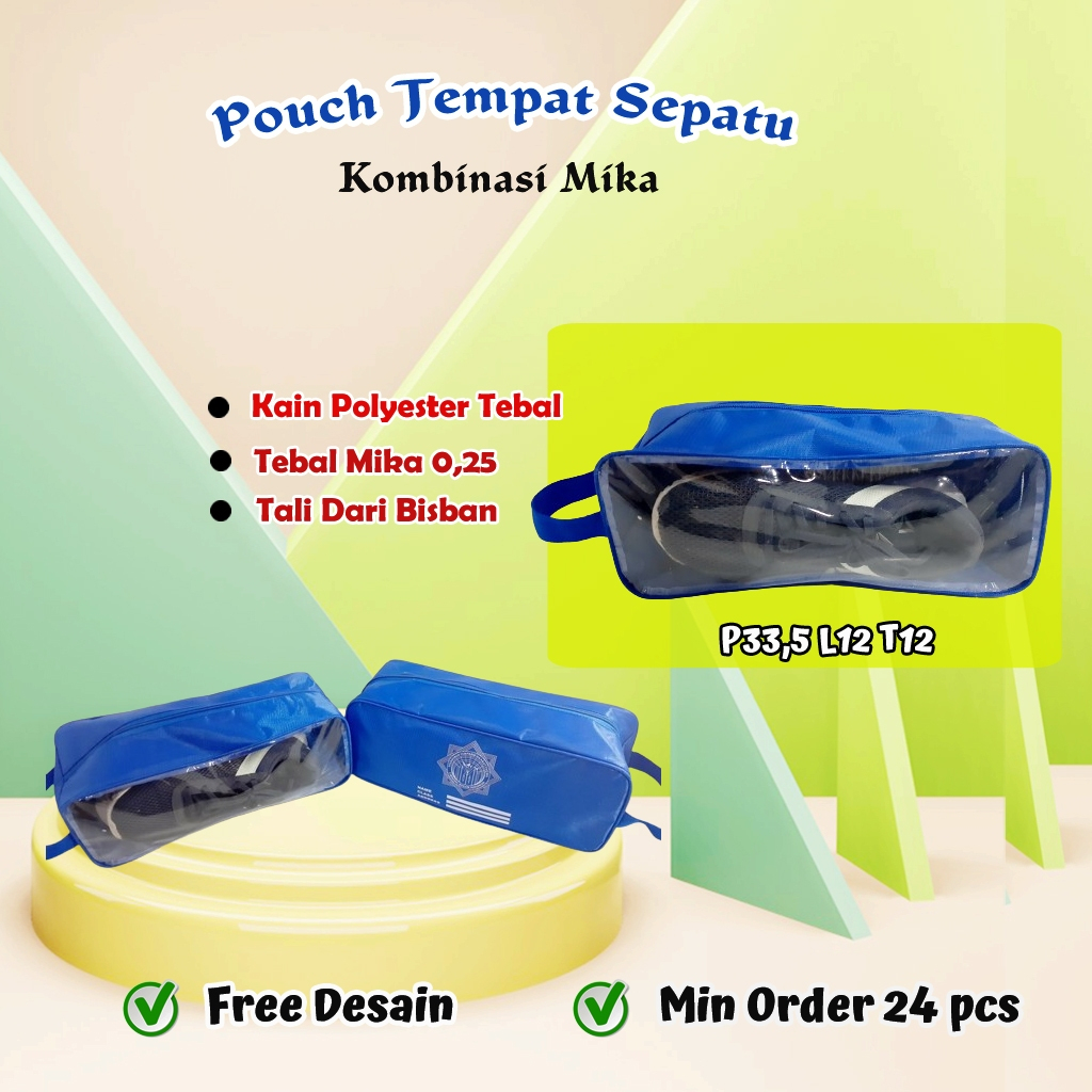 Tas Tempat Wadah Sepatu Souvenir Sekolah Pondok Pesantren