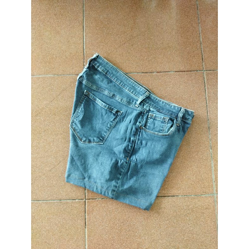 ✅ReadyCelana Pendek OLS NAVY ROCKSTAR STRETCH