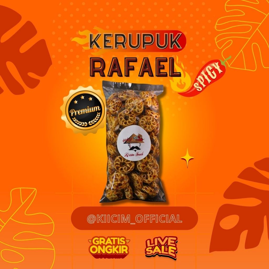 

KERUPUK RAFAEL 1KG BUMBU SPICY BOMBAY