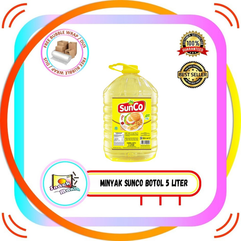 

Minyak Goreng Sunco Botol 5 Liter Fried Oil