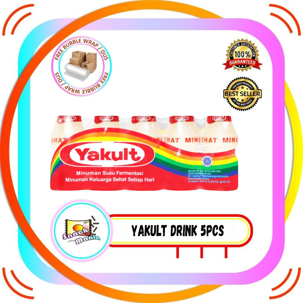 

Yakult Drink Fermentasi Probiotik 1 Pack 5 pcs