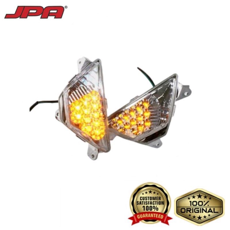 Sen Fairing Ninja 250 FI Led Winker Lamp Sein ninja 250fi old original jpa Lampu Sein Depan Led Untu