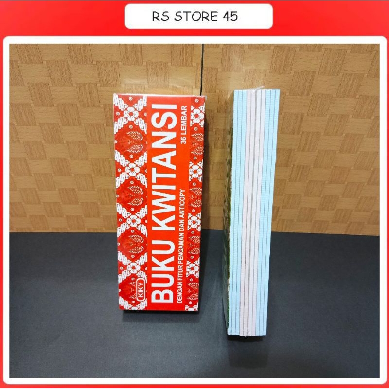 

1 Pak Buku Kwitansi Kecil Isi 10 Buku