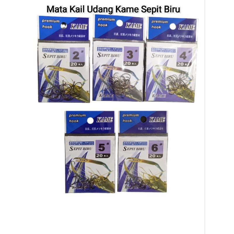 Mata Kail Udang Kame Sepit Biru