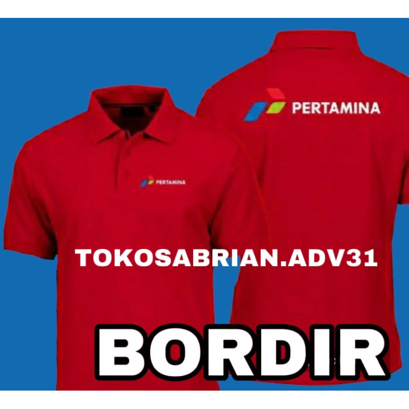 KAOS PERTAMINA BAJU KAOS PERTAMINA KAOS POLO KTUN PERTAMINA KAOS KRAH PERTAMINA