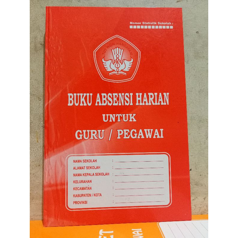 

BUKU APSEN HARIAN GURU PEGAWAI