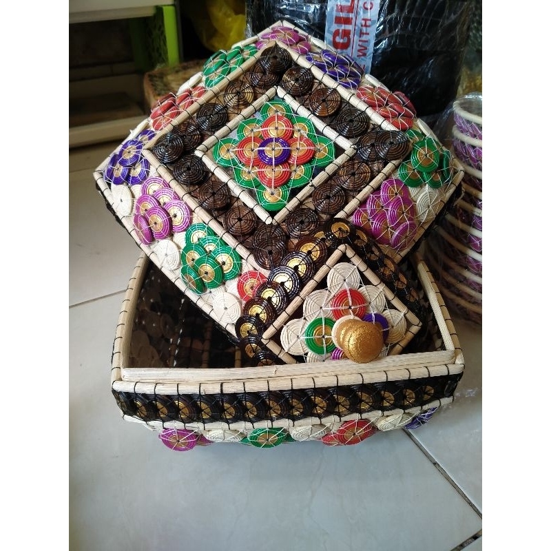 Keben batok kelapa kotak