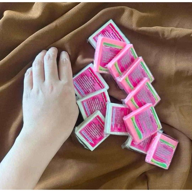 Sabun Susu Collagen pemutih wajah dan badan
